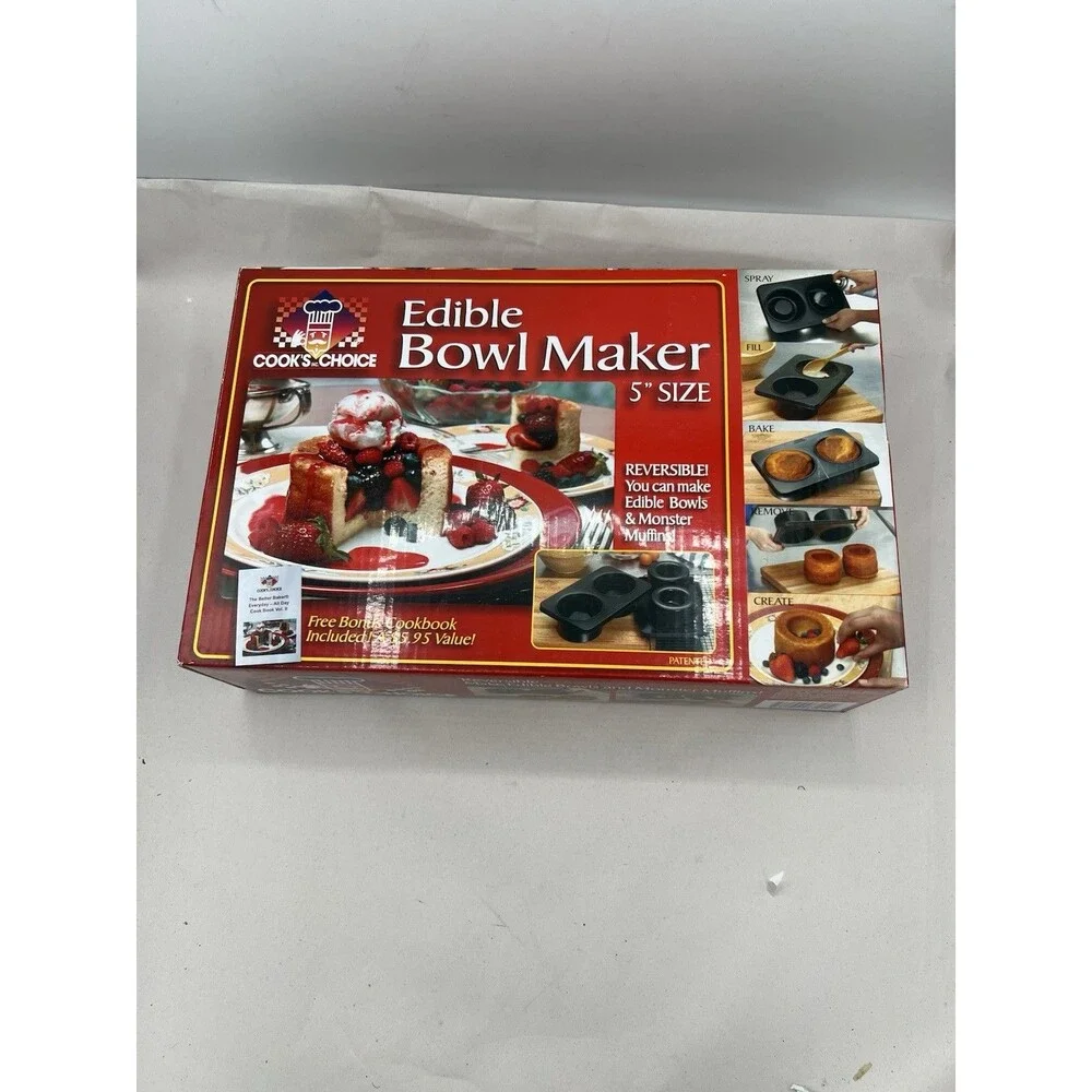 Edible Bowl Maker 3